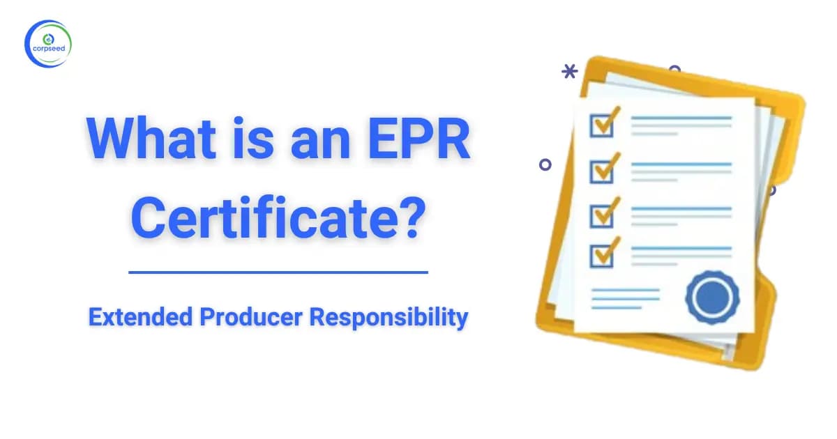 What is an EPR Certificate?