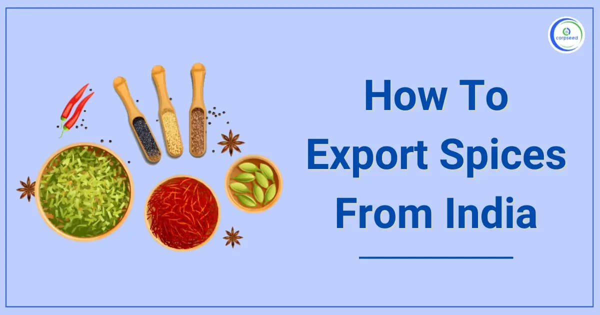 How To Export Spices From India