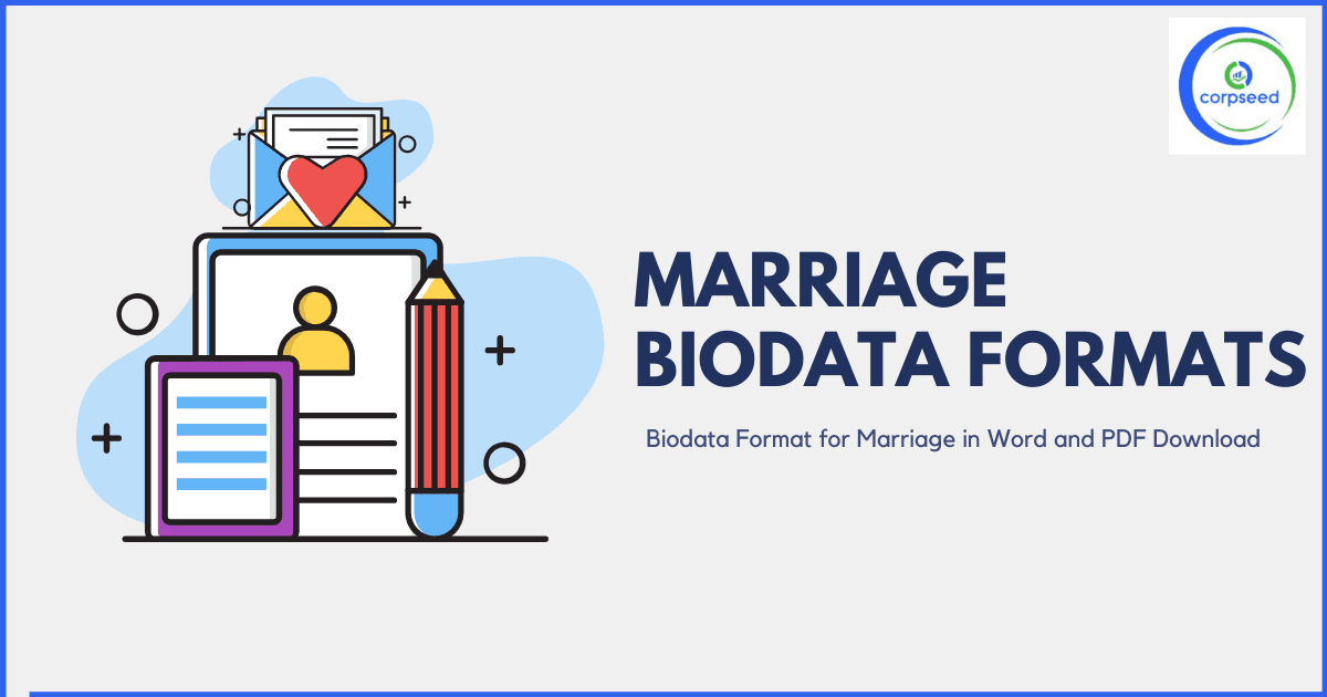 Latest Marriage Biodata Formats | Biodata Format for Marriage Download in Word and PDF