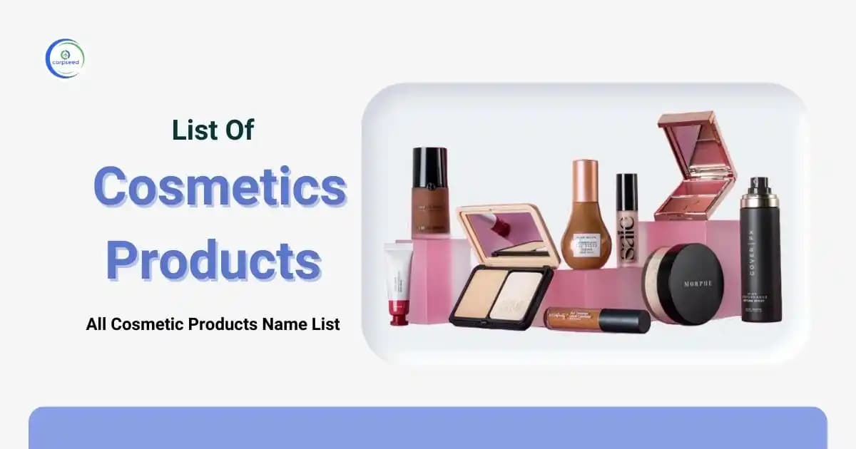 List of Cosmetics Products - All Cosmetic Products Name List
