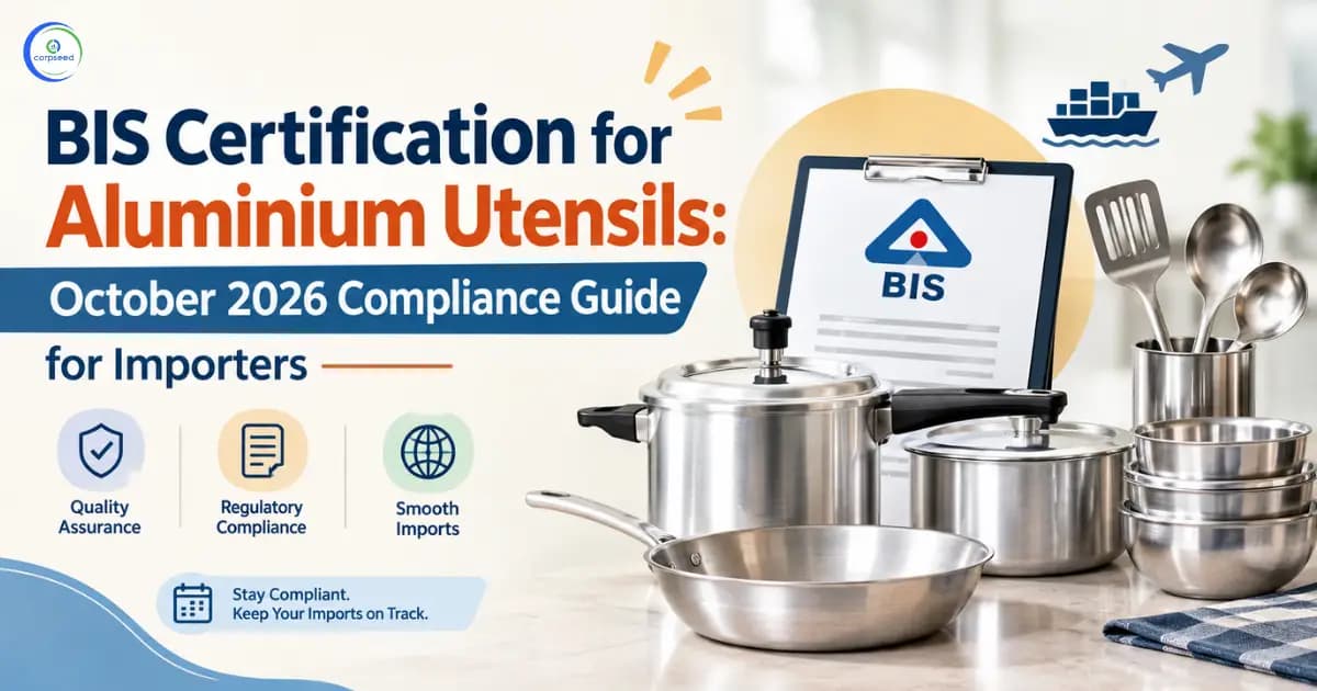 BIS Certification for Aluminium Utensils: October 2026 Compliance Guide for Importers