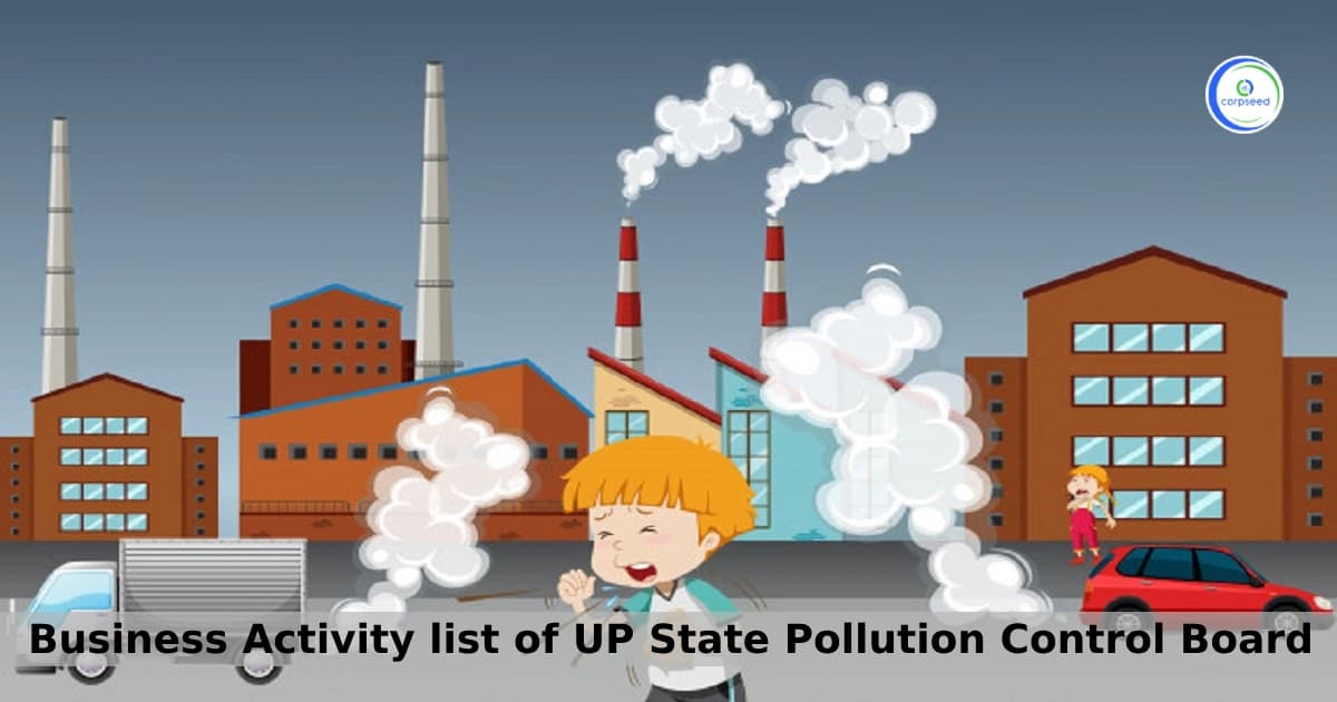 Business Activity list of UP State Pollution Control Board