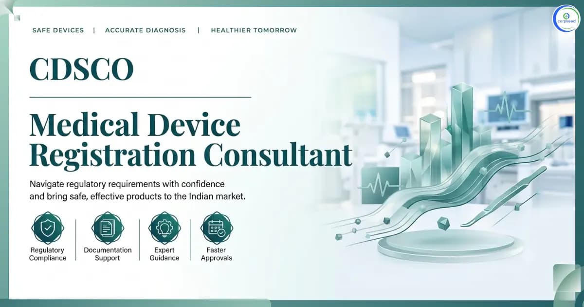 CDSCO Medical Device Registration Consultant