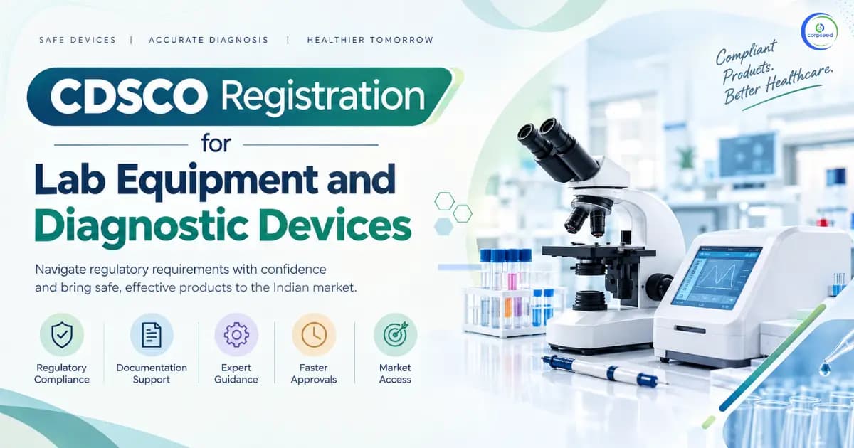 CDSCO Registration for Lab Equipment and Diagnostic Devices