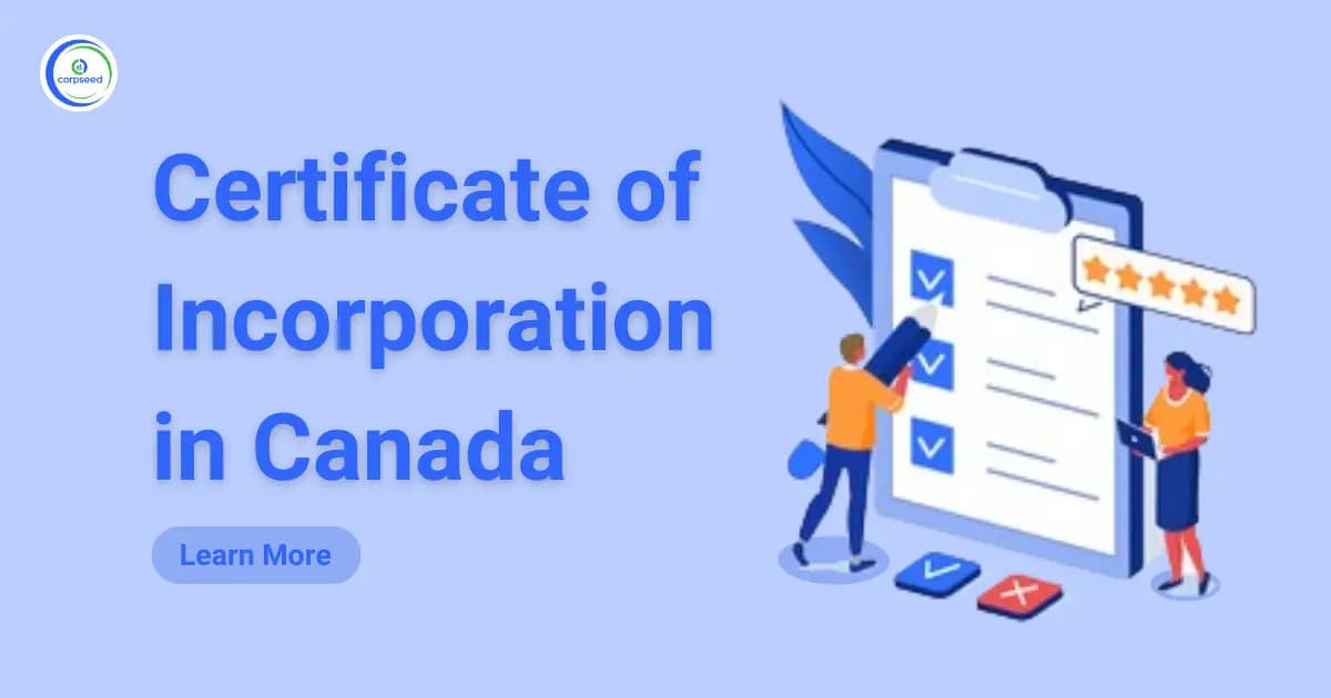 How to Obtain Certificate of Incorporation in Canada?