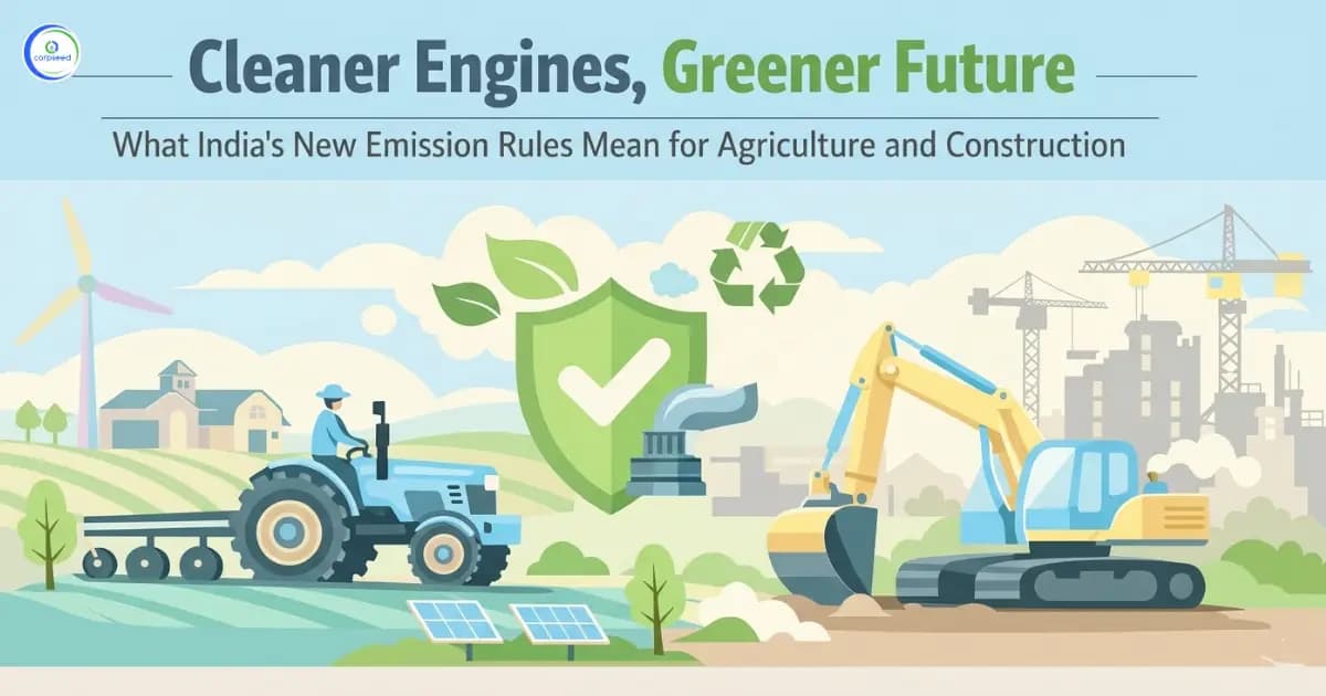 Cleaner Engines, Greener Future: What India’s New Emission Rules Mean for Agriculture and Construction