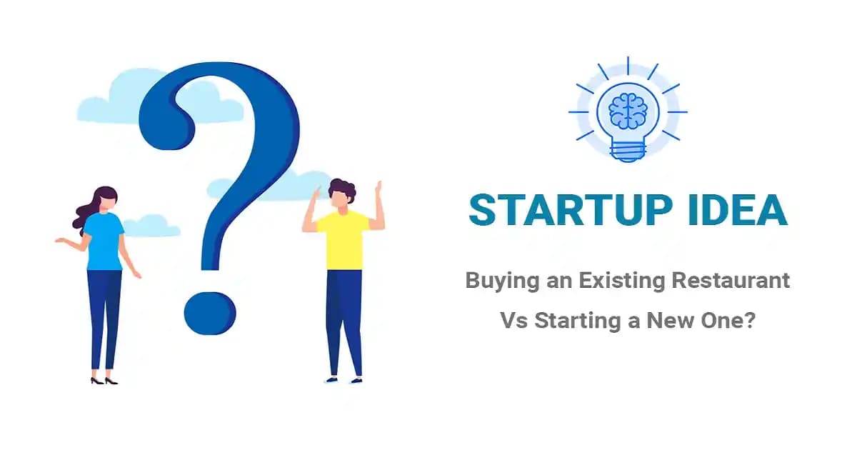 The Decision of opening a new restaurant or buying an existing one