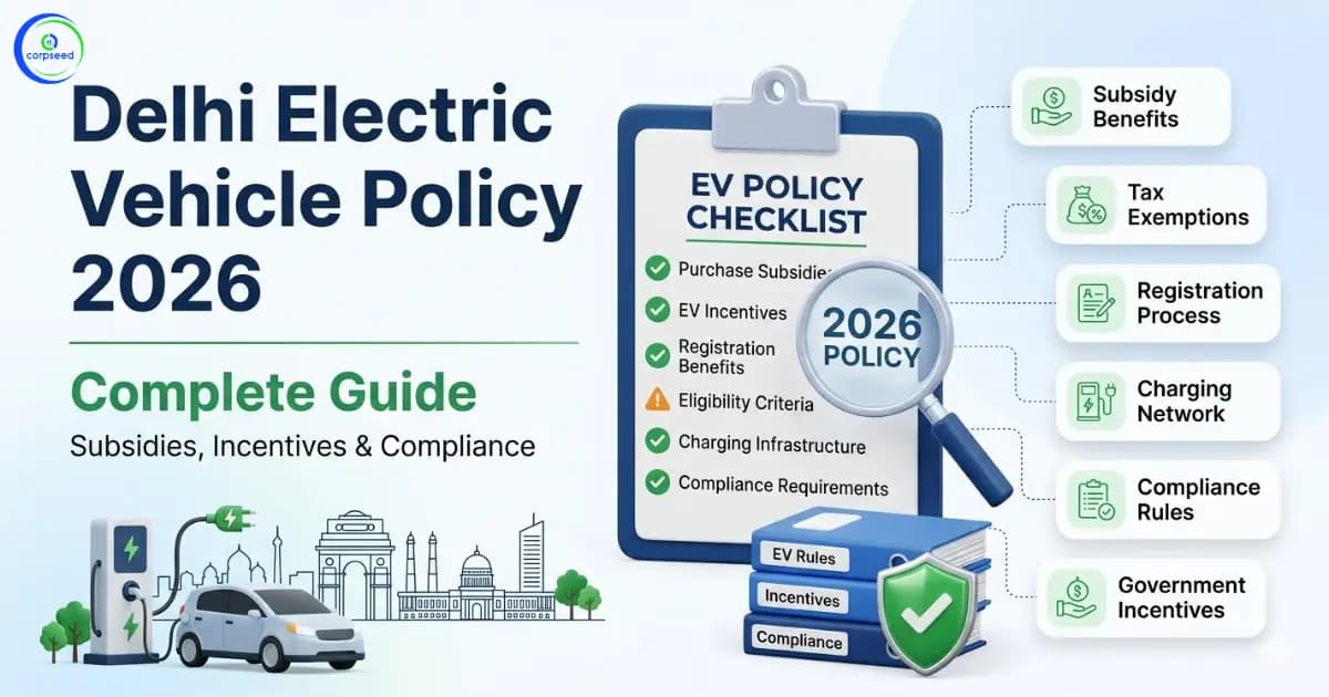 Delhi Electric Vehicle Policy 2026: Complete Guide to Subsidies, Incentives and Compliance