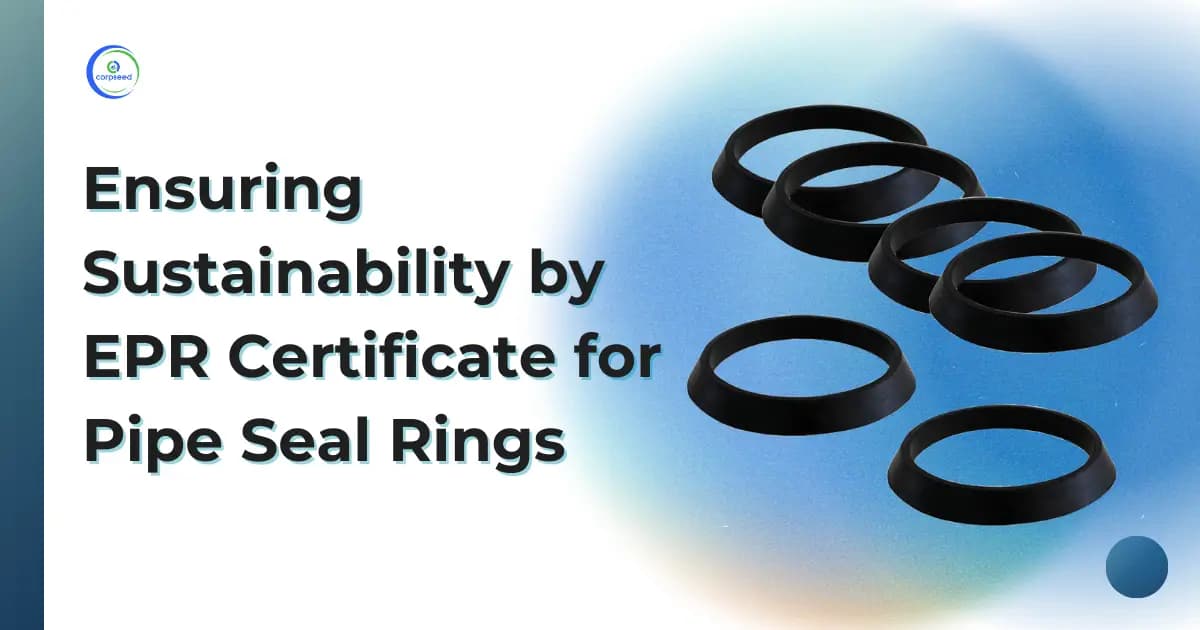 Ensuring Sustainability by EPR Certificate for Pipe Seal Rings