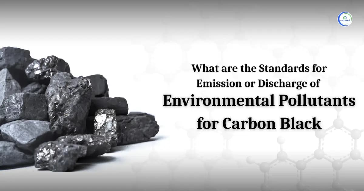 What are the Standards for Emission or Discharge of Environmental Pollutants for Carbon Black