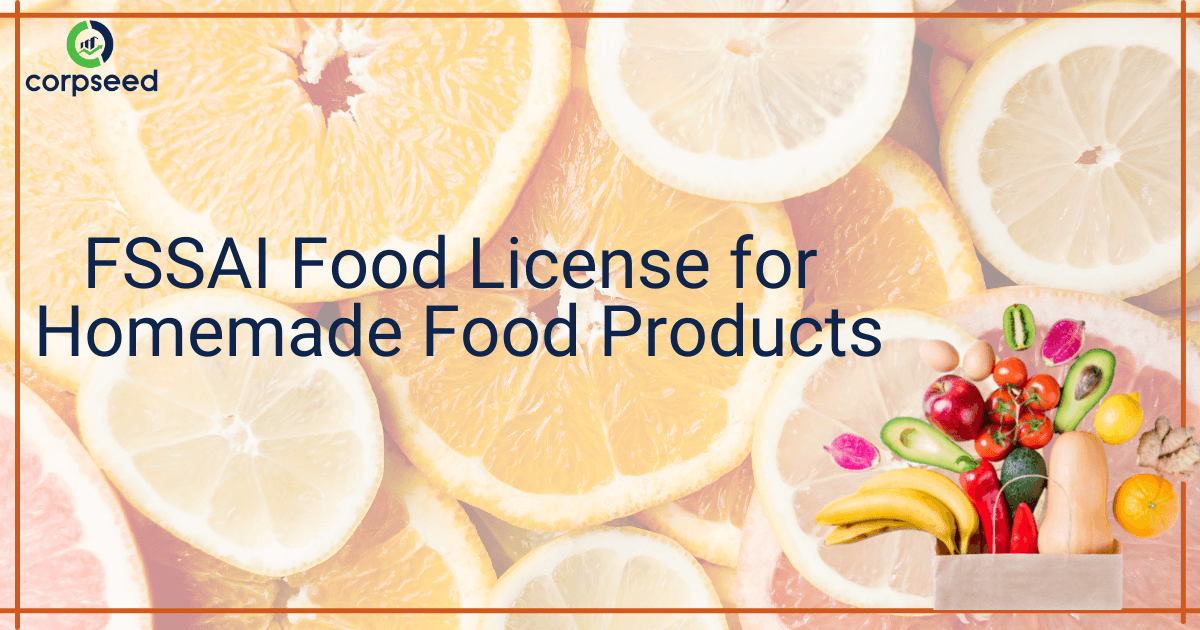 FSSAI Food License for Homemade Food Products