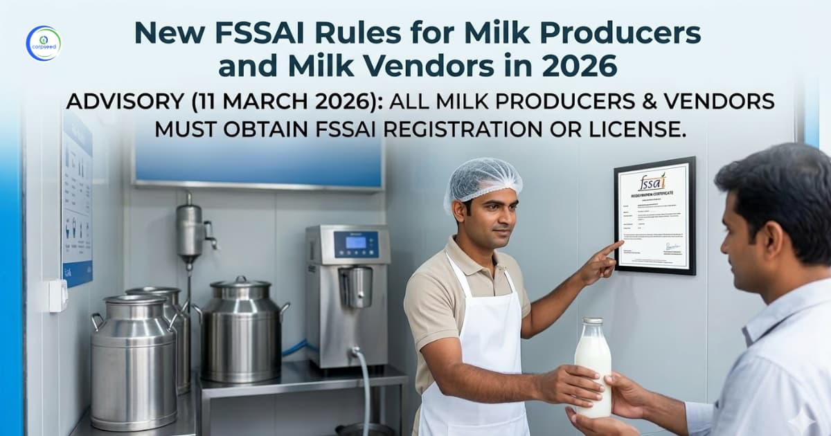 New FSSAI Rules for Milk Producers and Milk Vendors in 2026