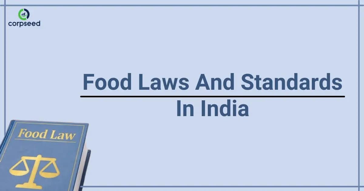Food Laws And Standards In India