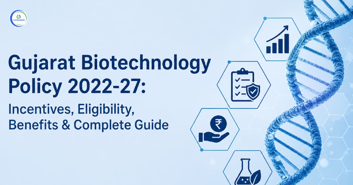 Gujarat Biotechnology Policy 2022-27: Incentives, Eligibility, Benefits & Complete Guide