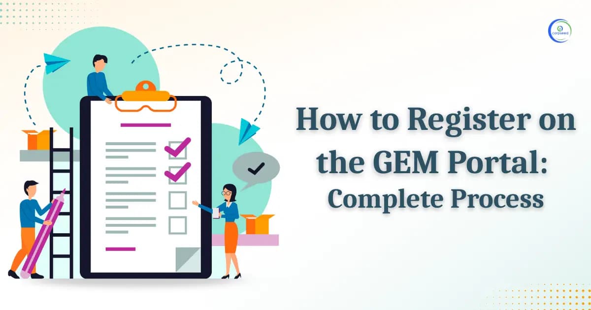 How to Register on the GeM Portal?
