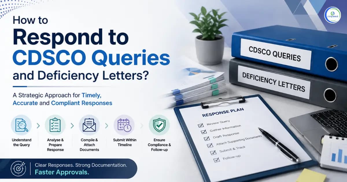 How to Respond to CDSCO Queries and Deficiency Letters?