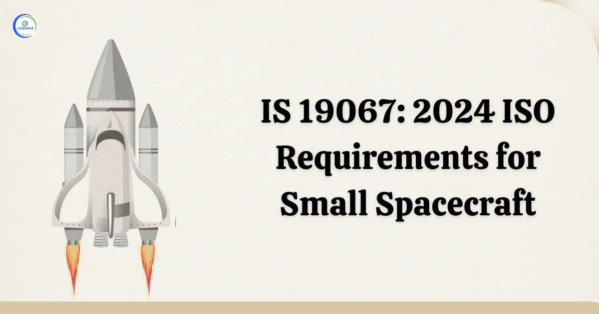IS 19067: 2024 ISO/TS 20991: 2018 Space Systems - Requirements for Small Spacecraft