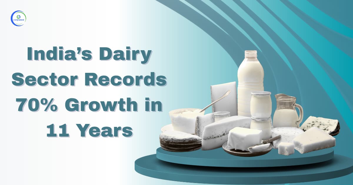 India’s Dairy Sector Records 70% Growth in 11 Years