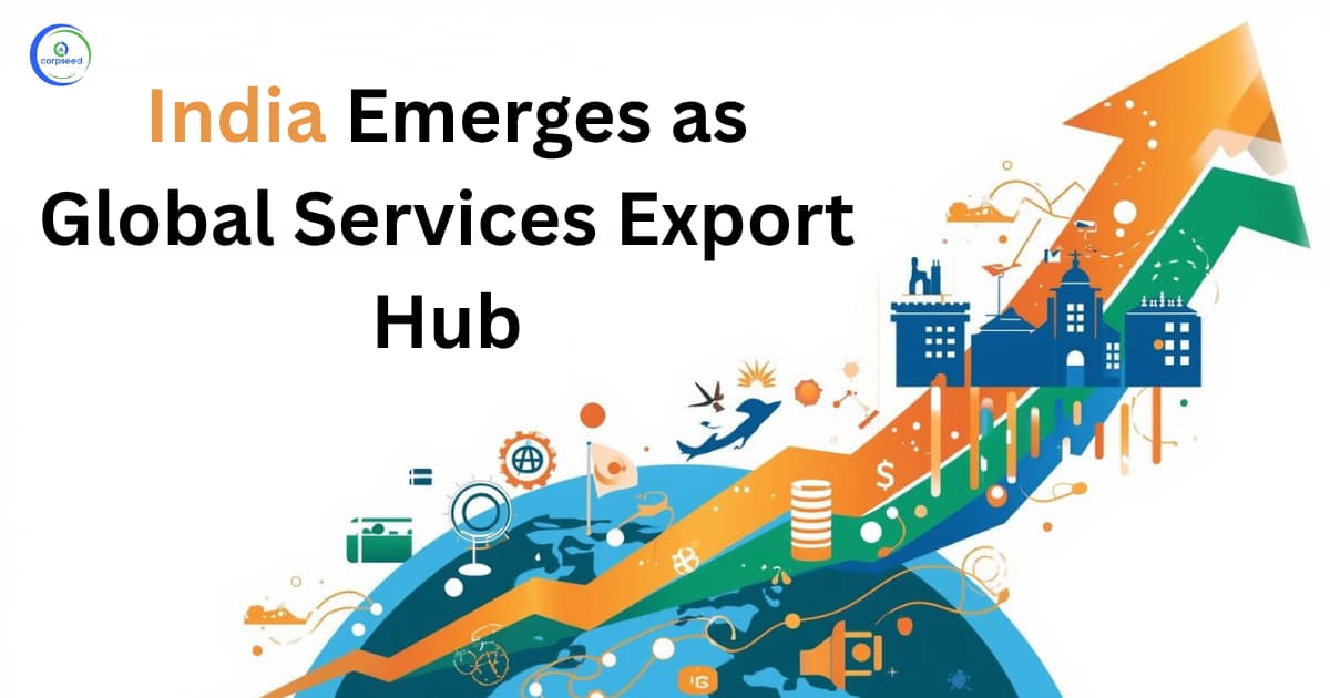 India Emerges as Global Services Export Hub
