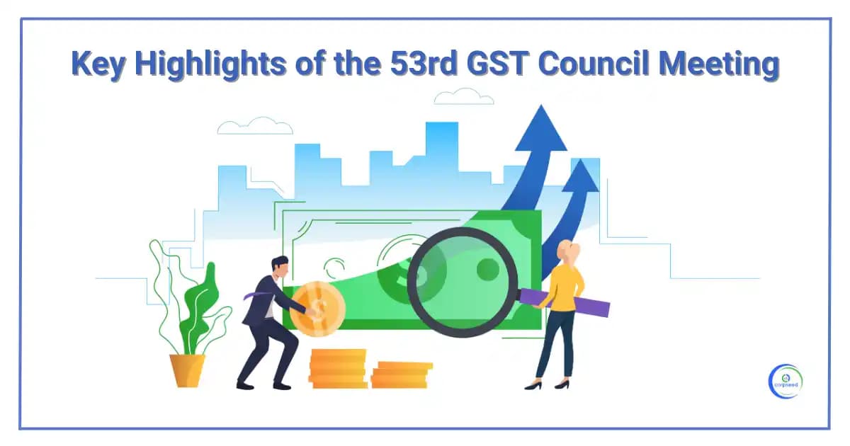 Key Highlights of the 53rd GST Council Meeting