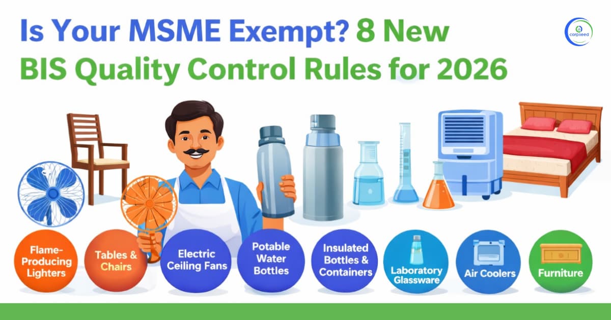 Is Your MSME Exempt? 8 New BIS Quality Control Rules for 2026