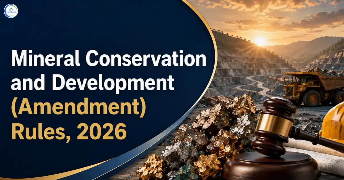 Mineral Conservation and Development (Amendment) Rules, 2026