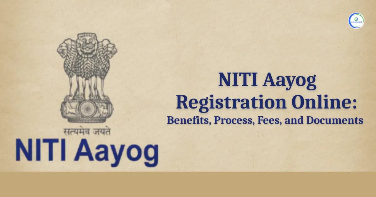 NITI Aayog Registration Online | Process, Fees, Documents, and Benefits