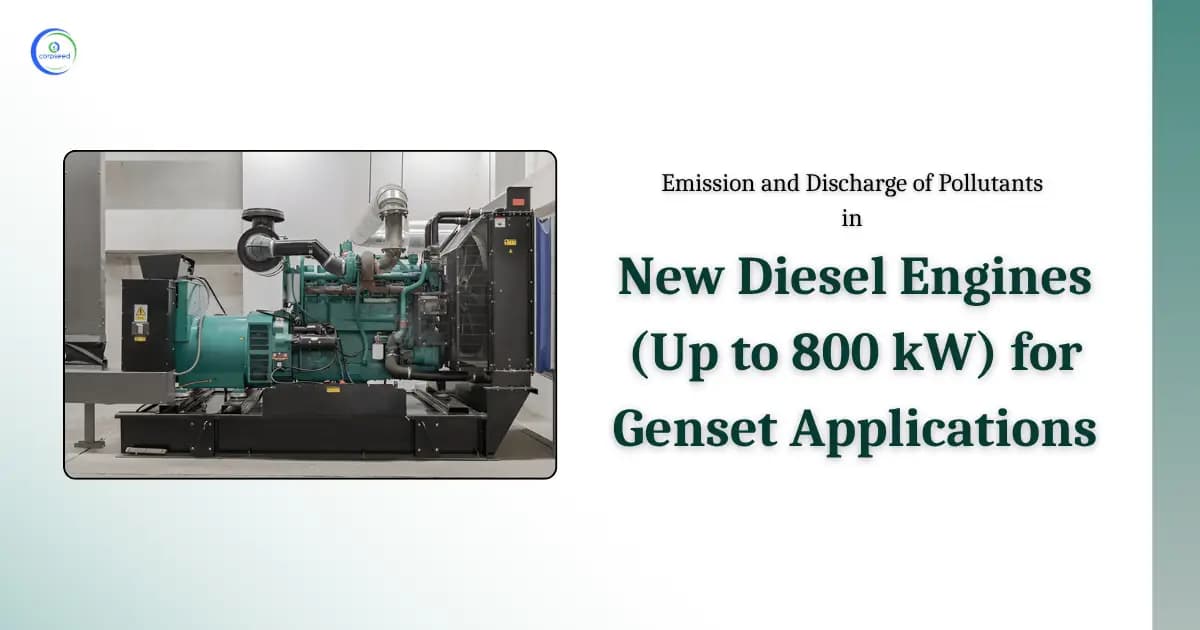 Emission and Discharge of Pollutants in New Diesel Engines (Up to 800 kW) for Genset Applications