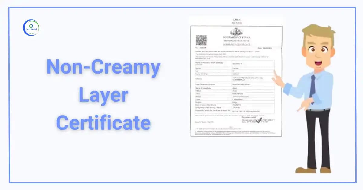 Non-Creamy Layer Certificate