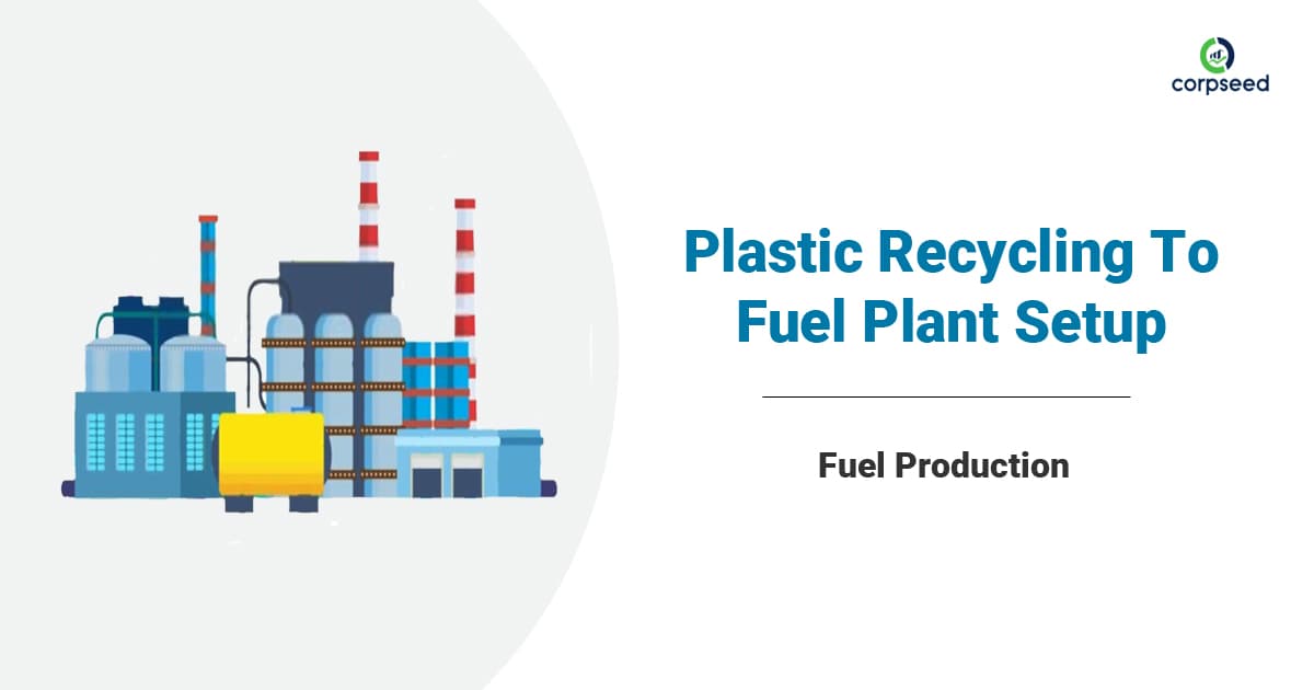 Plastic Recycling To Fuel Plant Setup: Fuel Production
