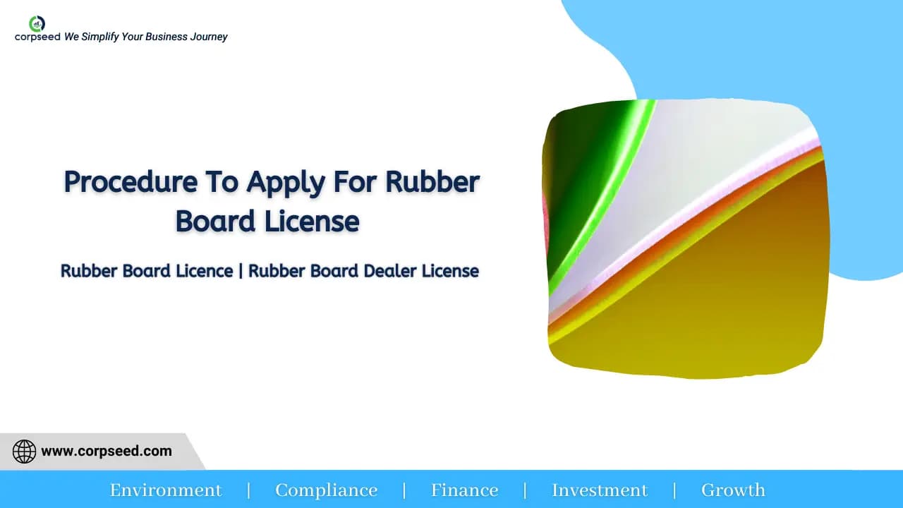Procedure To Apply For Rubber Board License | Rubber Board Licence | Rubber Board Dealer License