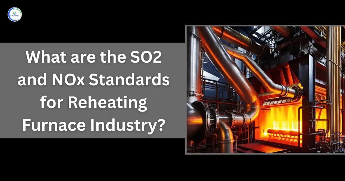 What are the SO2 and NOx Standards for Reheating Furnace Industry?