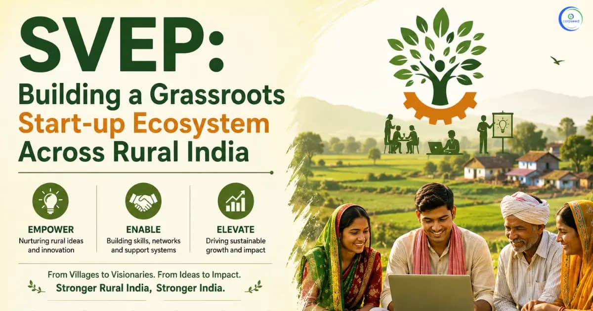 SVEP: Building a Grassroots Start-up Ecosystem Across Rural India