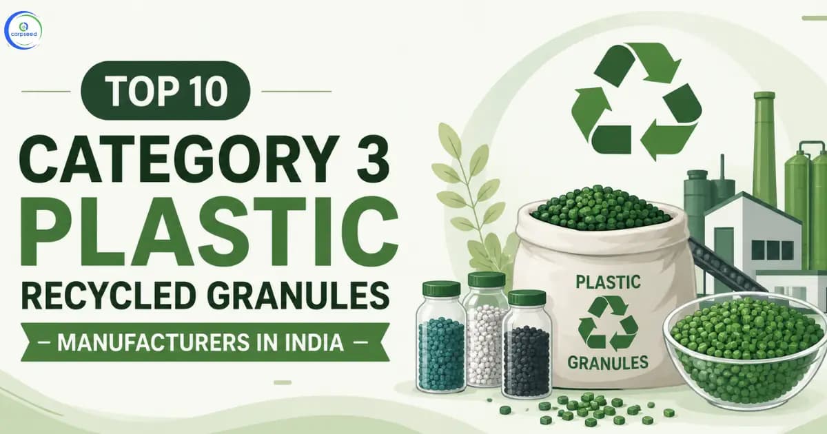 Top 10 Category 3 Plastic Recycled Granules Manufacturers in India