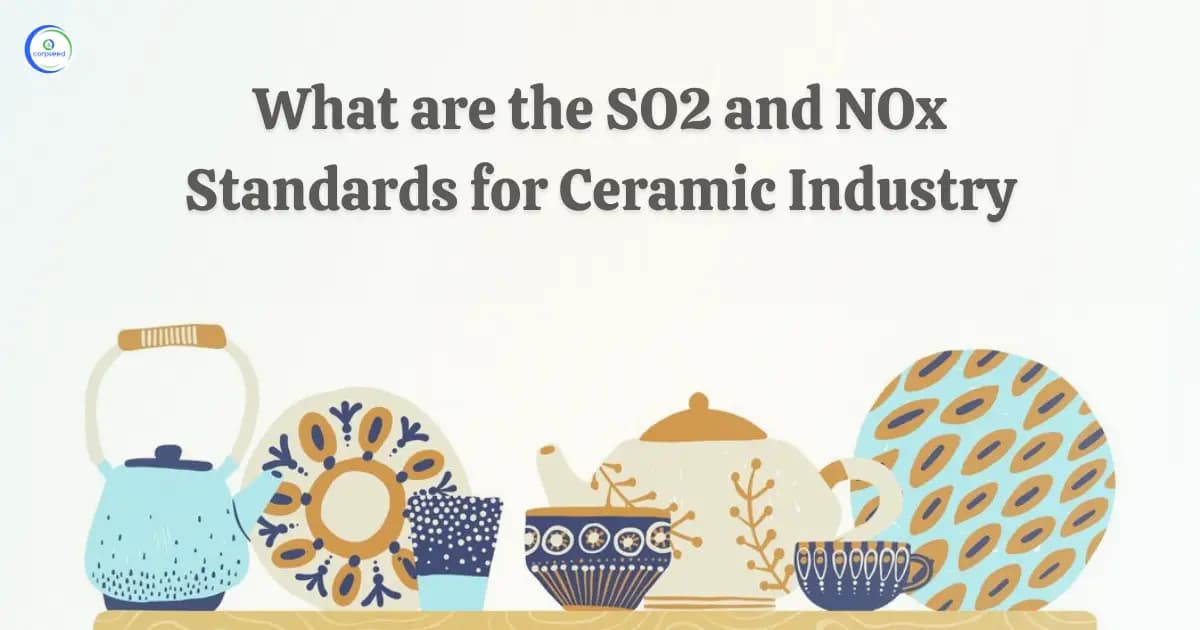 What are the SO2 and NOx Standards for the Ceramic Industry?