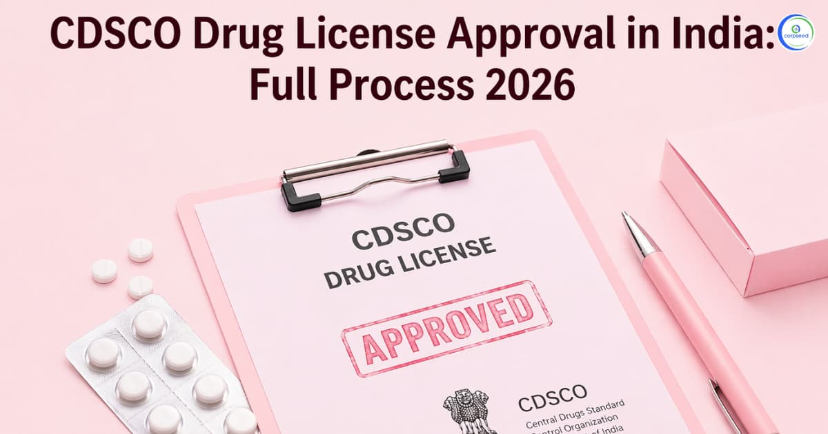 CDSCO Drug License Approval in India: Full Process 2026