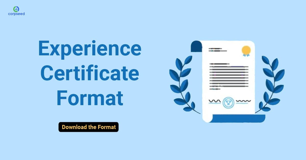 Experience Certificate Format | Download Experience Letter in Word